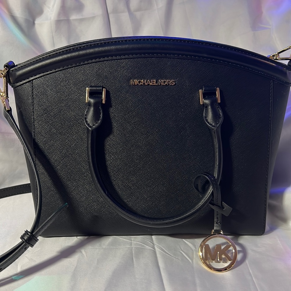 NWOT Yara Michael Kors Satchel Black